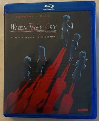 When They Cry Blu-Ray Complete Season 1-3 Collection New/ Sealed Sentai Anime - Bild 1 von 2