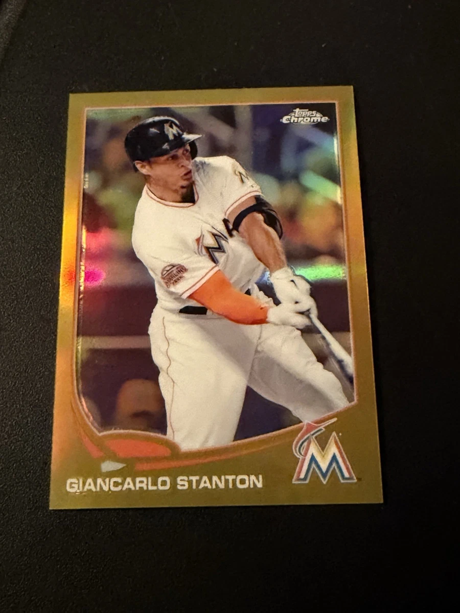 Giancarlo Stanton Baseball 2013 Season Sports Trading Cards