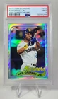 Ken Griffey Jr 1989 Topps Chrome Refractor PSA 9 2014 Topps Chrome Throwback