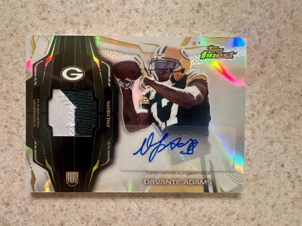 2014 Topps Finest Davante Adams #RAP-DA for sale | eBay