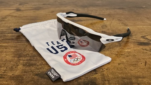 Lunettes de soleil polarisées Oakley blanc poli Radar EV Path Prizm noires