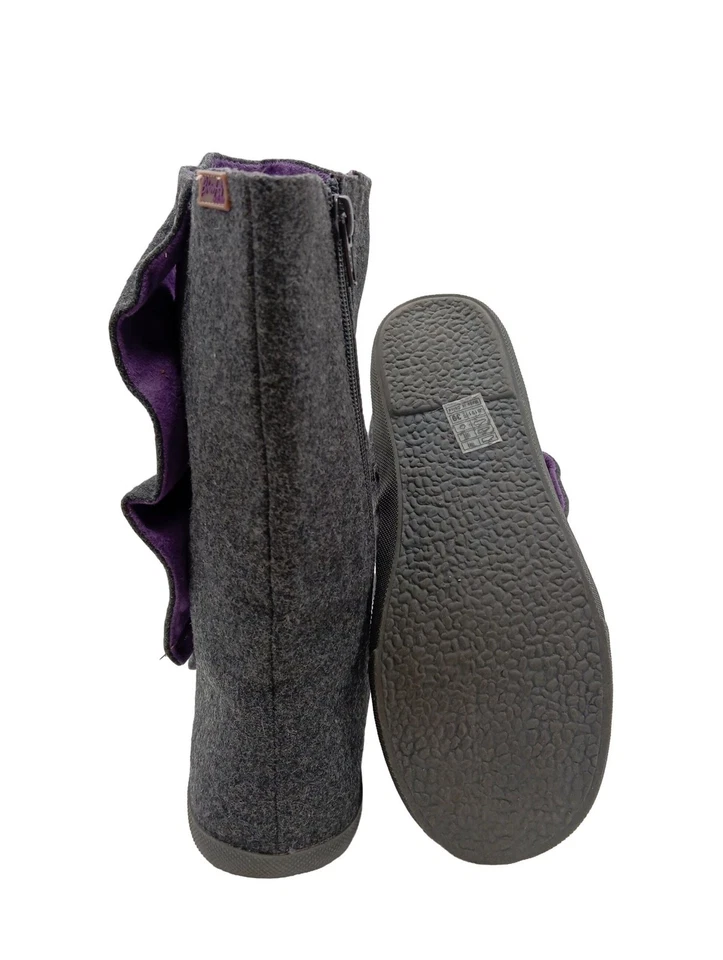 BLOWFISH Botas con cremallera Mujeres Botines Talla EU 39 gris claro look casual - Imagen 2 de 4