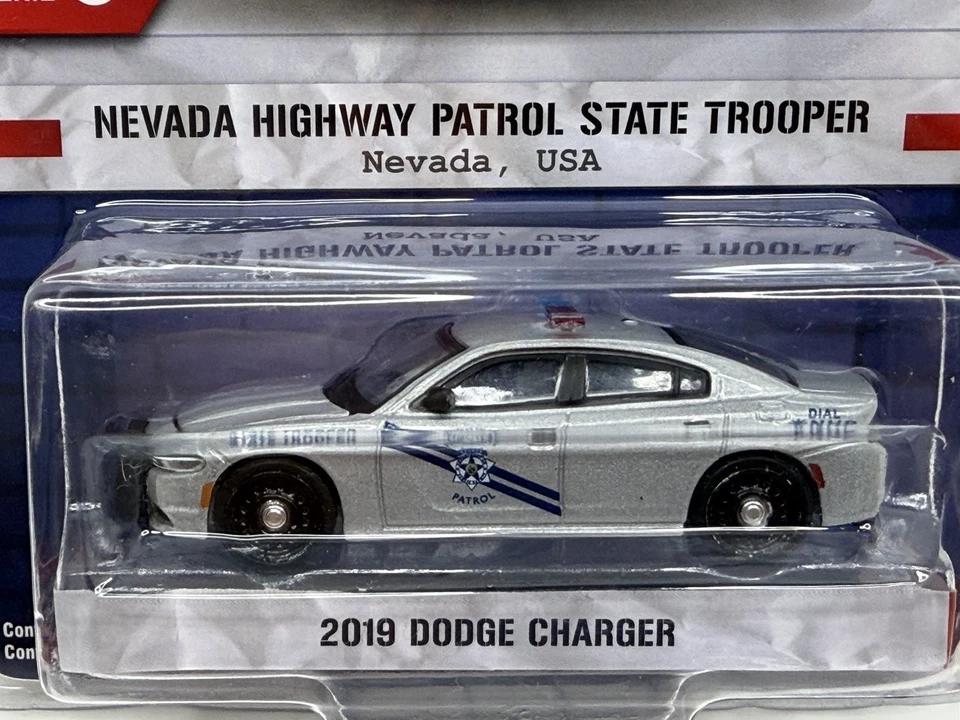 Greenlight Hot Pursuit 2019 Dodge Charger Nevada Highway Patrol State Trooper  - Image 2 of 4