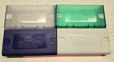 Lot 4 Pelican Game Boy Advance GBA Game Jacket Interlocking Cartridge Cases