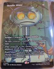 Metallic Mimic # 16 Borderless - TMNT - PZA - MTG Cards Magic The Gathering