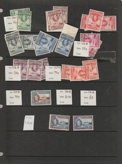 L 105 GOLD COAST ex Dealers s DUPLICATED STOCK mint & used on Hagners