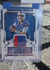 2025 Panini National Treasures - Nfl Game Gear Josh Allen #7 /99 (MEM)