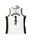 Victor Wembanyama Signed Swingman Jersey #1 San Antonio Spurs Beckett COA