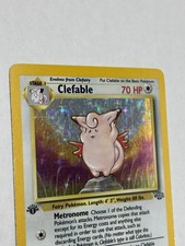 Pokemon Clefable 1/64 Jungle 1st Edition Holo LP- on eBay