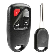 For 2003-2005 H92-PT Key Replacement + Remote Key Fob for Mazda 6 626 KPU41805
