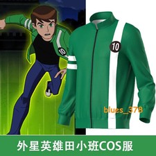 Anime Ben 10 Ultimate Omnitrix Costume Cosplay Zipper Coat Jacket Peripaerals