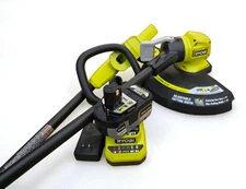 Ryobi ONE+ P20180 18V Cordless Battery String Trimmer/Edger - With Battery (4ah)
