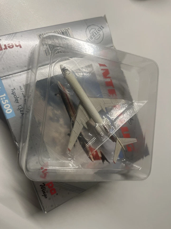 Herpa Wings 1:500 interflug Tupolev 134A Neu
