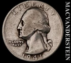 1941-D Silver Washington Quarter - Scarce  Better Date  No Reserve  #L3153