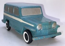 1959 Willys Jeep 2-door Station Wagon Promo 122 Authenticast Cerulean Blue Vf