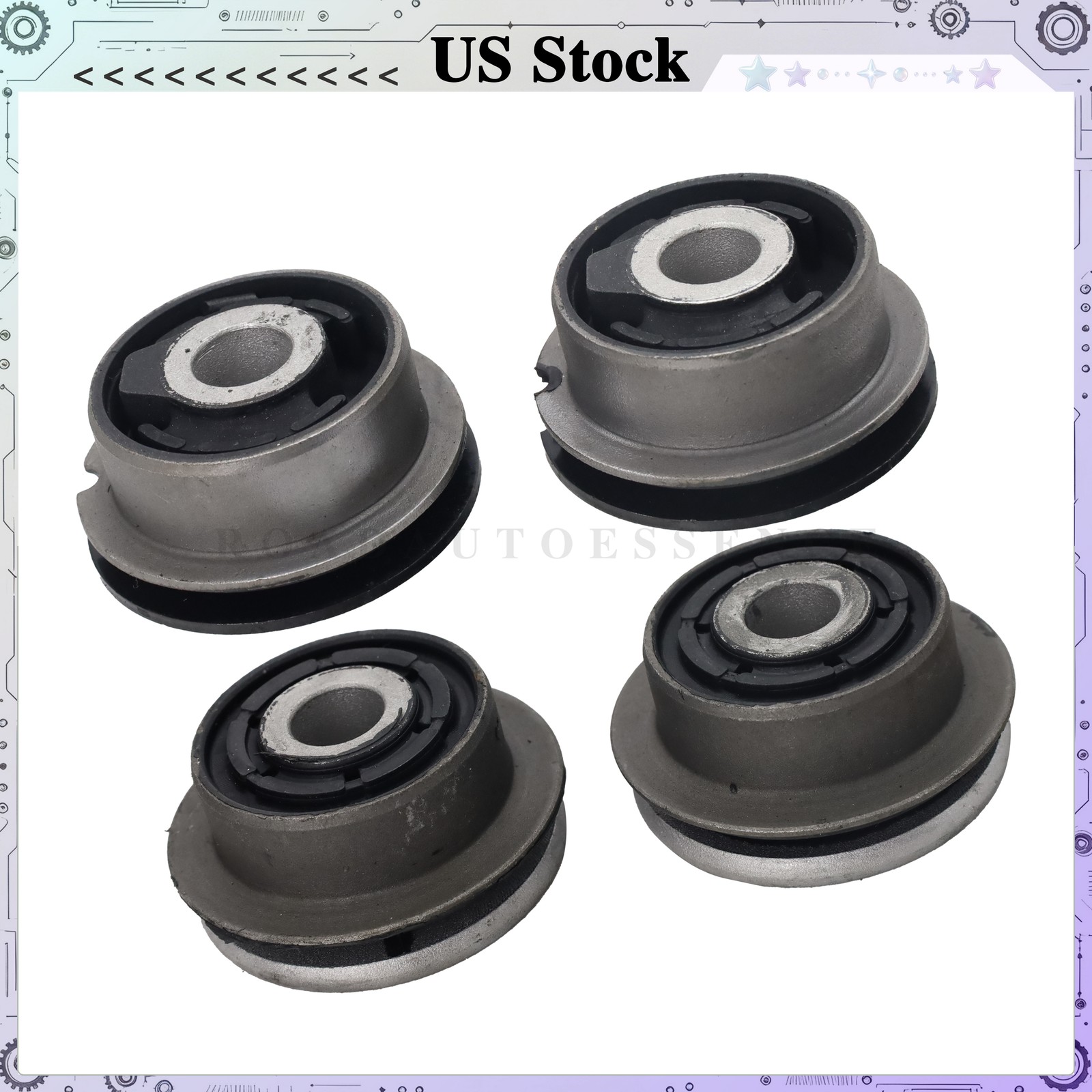 Maserati Quattroporte 2009-2013 Front Upper Control arm bushings 4 pcs P/N 980139889
