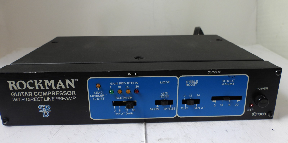 Vintage Rockman Guitar Compressor Effects Processor Tom Scholz