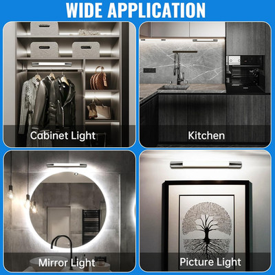 1 Stück 6W S15S LED Glühbirne 284mm, kaltweiß 6500K LED S15 Streifen Röhre Licht