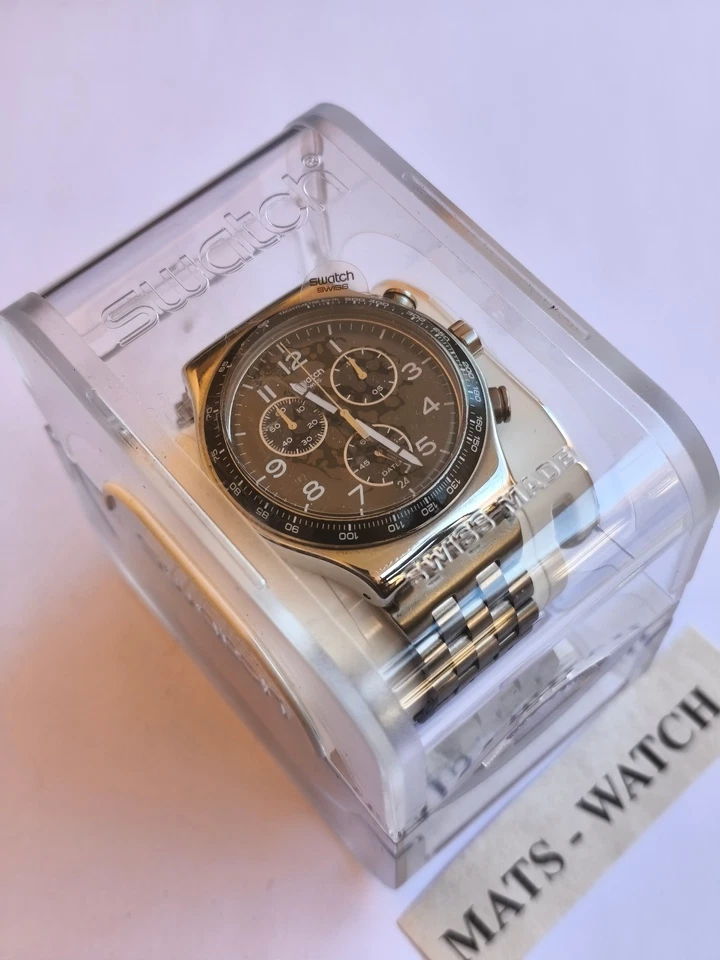 SWATCH+IRONY NEW CHRONO+YVS465G DEEPGREY+NEU/NEW - Bild 3 von 3