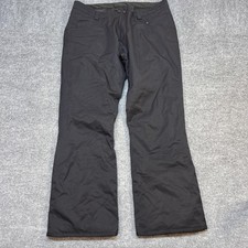 Boulder Gear Snow Pants Mens XL Black Insulated Ski Adjustable Waist Pockets