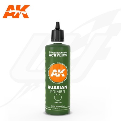 [DE] AK INTERACTIVE Russian Green Surface Primer 100ml 3rd Generacion - AK11246
