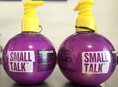 (2) TIGI Bed Head Small Talk Thickening Cream Volume Hairstyle 8.12 fl oz