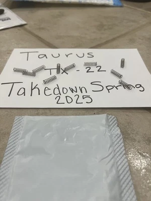 Taurus TX22 Takedown Spring Replacement (Item 28) for Gen1 & Gen2