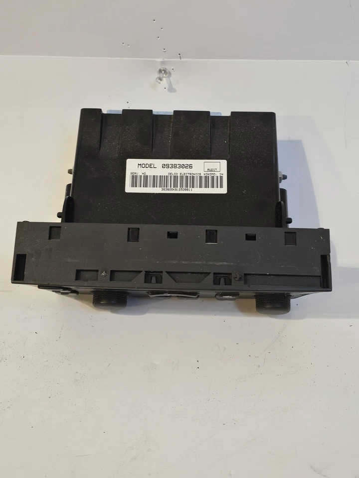 Cadillac DTS 1998-2004 calefacción aire acondicionado control de temperatura 09383026 Foto 3 de 4