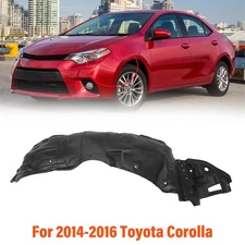 For 14-16 Corolla Front Splash Shield Inner Fender Liner Panel Left Driver Side
