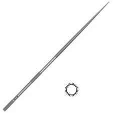 Swiss Needle Precision File Round Cut 0 Jewelry Metalsmith Tool Length 6-1/4"mm