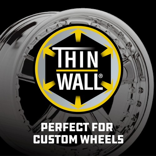 Powerbuilt 1/2 Inch Drive x 13/16 Inch Thin Wall Color Lug Nut Socket - 941043 - Picture 3 of 5