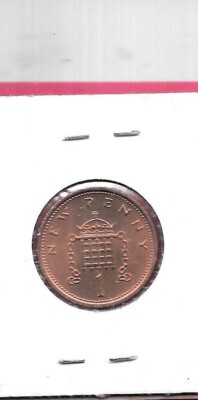 GREAT BRITAIN GB KM915 1976 UNCIRCULATED-UNC MINT 1 PENNY OLD VINTAGE COIN