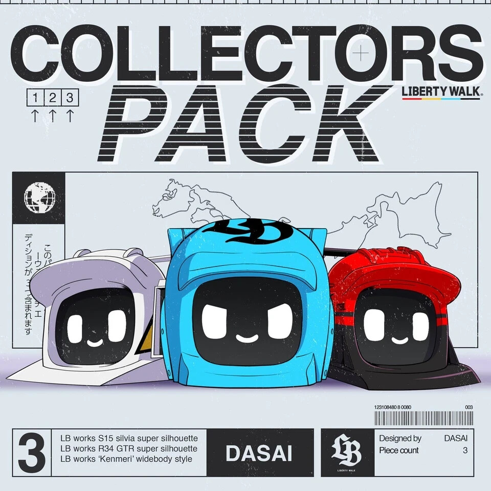 限定 DASAIダサイもちLBWK 3セット Dasai Mochi Gen 3 ~ LIBERTY WALK COLLECTORS EDITION | eBay