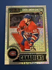 2014-15 O Pee Chee Platinum Marquee Rookie Platinum Traxx 154 Sven Andrighetto