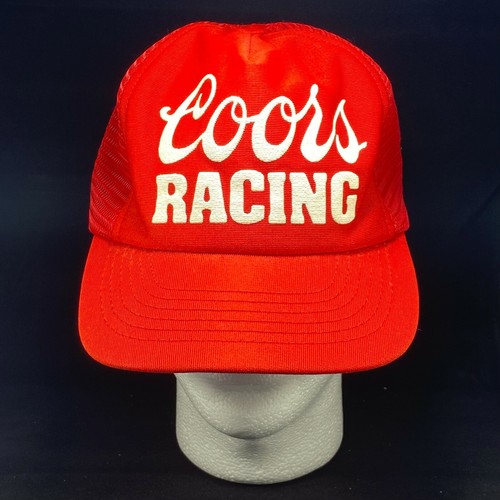 Coors Vintage Trucker Hat Retro Red 