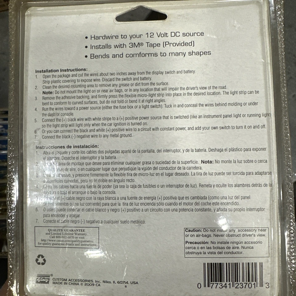 Accesorios Personalizados 15” Luz Flexible 23701 Juego de 2 Foto 3 de 4