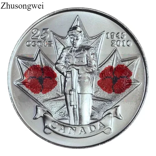 2010 Canada 25 Cents — photo from the most recent tracked eBay sale