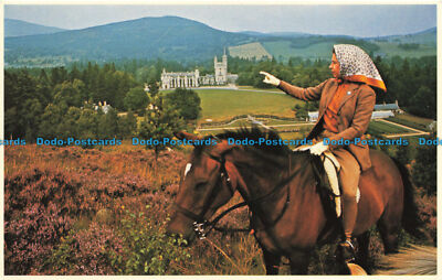 R653669 Balmoral Castle. Prescott Pickup. Queen and People. Series of Sixty Prin