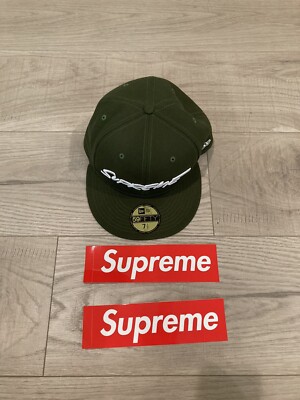 帽子 Supreme New Era futura cap 7 1/2 FUTURA X Supreme SS24 7 1/2 Cap Olive | eBay
