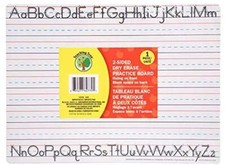2 Sided Dry Erase Board Eraser Marker Hand Writing Practice
