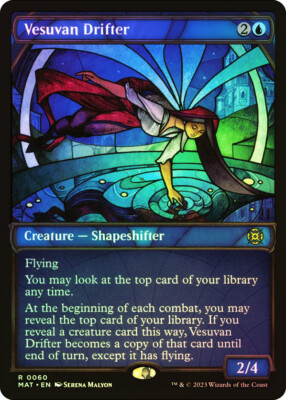 MTG FOIL Vesuvan Drifter Showcase - March of the Machine: The Aftermath #060