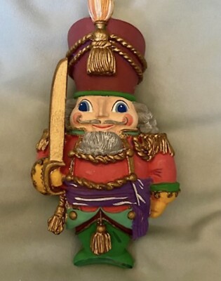 Dept 56 Nutcracker Suite Ornament Hand Painted Vintage 1991 5.5 