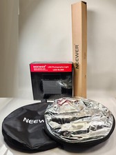 Neewer NL660 Professional Metal Bi-Color LED Video Light Tripod Stand  Diffuser