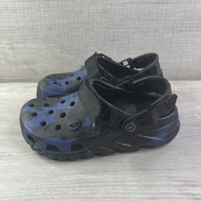 CROCS Post Malone Duet Max Clog Mens 5 Womens 7 Black/Blue  display picture 3