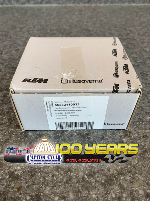 45232110033 Genuine KTM 50 SX / MINI 2013 - 2024 COMPLETE CLUTCH