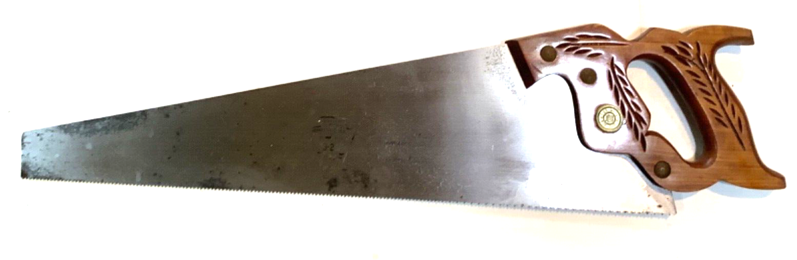 (p) Vintage Disston D23 handsaw, 20", 10TPI eBay