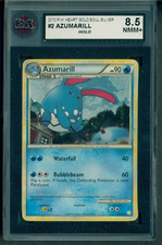 2010 Pokemon Azumarill #2 HeartGold & soulsilver Holo KSA 8.5 NMM+ on eBay