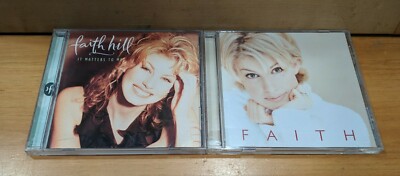 Lot 2 Faith Hill Country Country CD's ~ It Matters to Me, Faith ~ VERY GOOD!