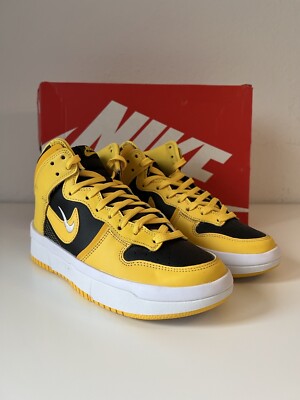Nike Dunk High Black Varsity Maize EU:38