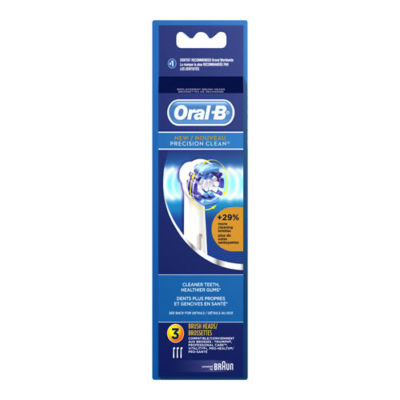 83508046 - Oral-B Precision Clean Replacement Brush Heads, 3 Pk, EB20-3